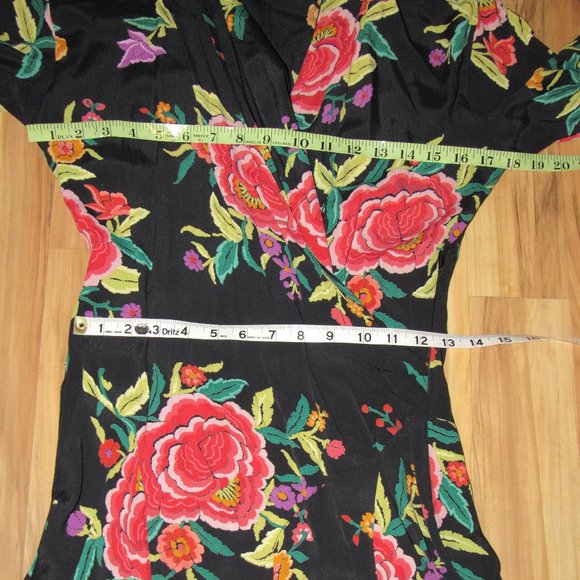 Vintage 80s Norma Kamali Dress Does 1920s Or 1930s Garden Party Dress S - Picture 10 of 15